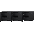 Meridian Furniture Navona Black Oak Veneer Sideboard/Buffet