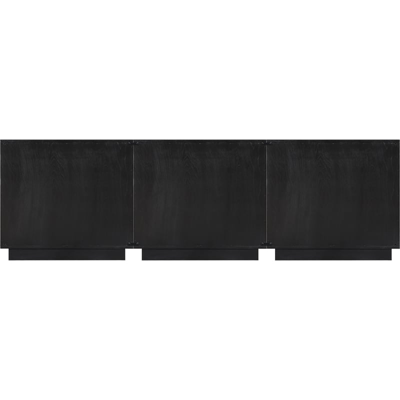 Meridian Furniture Navona Black Oak Veneer Sideboard/Buffet