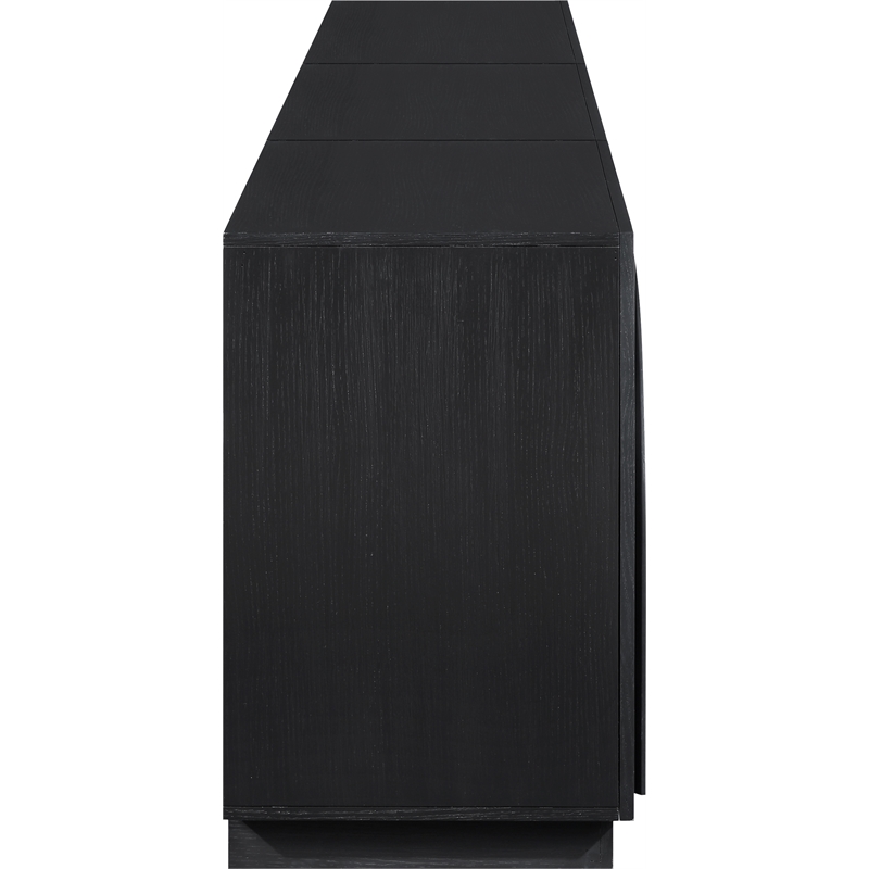Meridian Furniture Navona Black Oak Veneer Sideboard/Buffet
