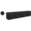 Meridian Furniture Navona Black Oak Veneer Sideboard/Buffet