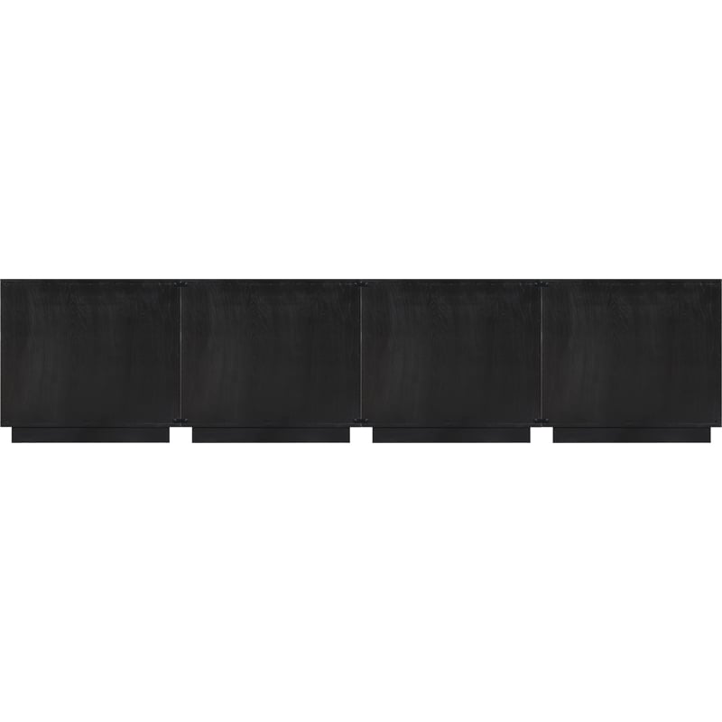 Meridian Furniture Navona Black Oak Veneer Sideboard/Buffet