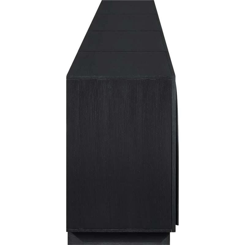Meridian Furniture Navona Black Oak Veneer Sideboard/Buffet