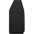 Meridian Furniture Navona Black Oak Veneer Sideboard/Buffet