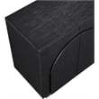Meridian Furniture Navona Black Oak Veneer Sideboard/Buffet