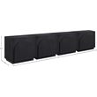 Meridian Furniture Navona Black Oak Veneer Sideboard/Buffet