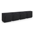 Meridian Furniture Navona Black Oak Veneer Sideboard/Buffet