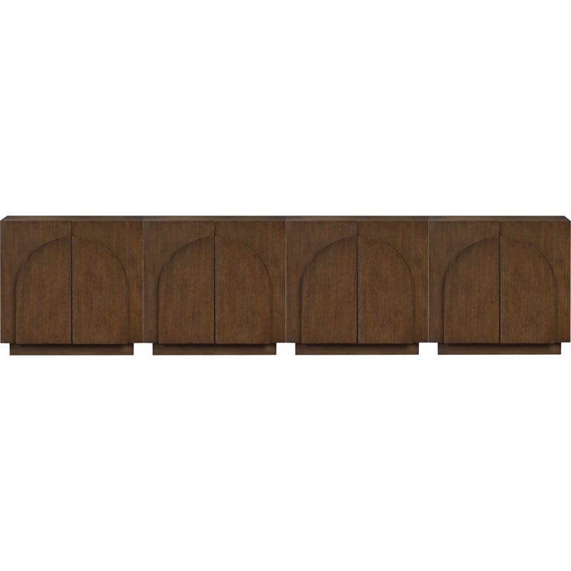 Meridian Furniture Navona Brown Oak Veneer Sideboard/Buffet