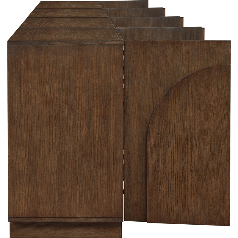 Meridian Furniture Navona Brown Oak Veneer Sideboard/Buffet