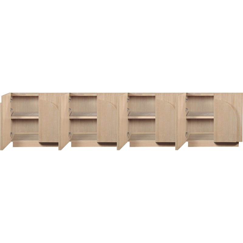Meridian Furniture Navona Natural Oak Veneer Sideboard/Buffet
