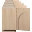 Meridian Furniture Navona Natural Oak Veneer Sideboard/Buffet