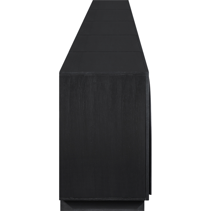 Meridian Furniture Navona Black Oak Veneer Sideboard/Buffet