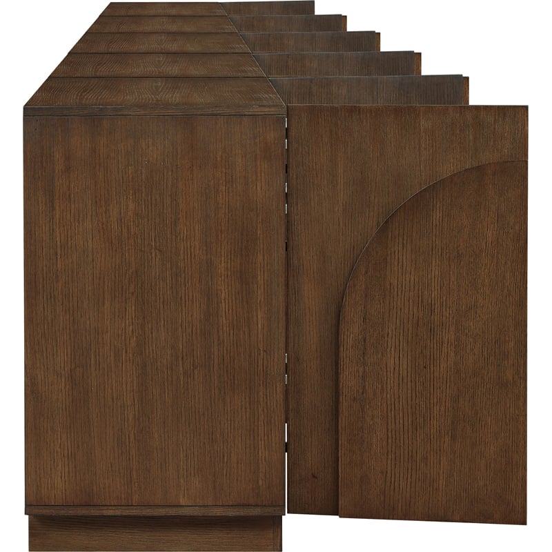Meridian Furniture Navona Brown Oak Veneer Sideboard/Buffet
