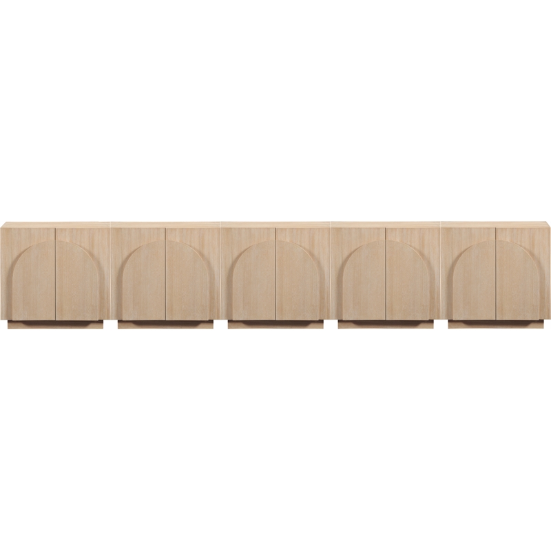 Meridian Furniture Navona Natural Oak Veneer Sideboard/Buffet