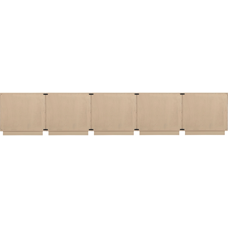 Meridian Furniture Navona Natural Oak Veneer Sideboard/Buffet