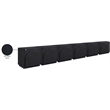 Meridian Furniture Navona Black Oak Veneer Sideboard/Buffet