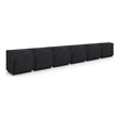 Meridian Furniture Navona Black Oak Veneer Sideboard/Buffet