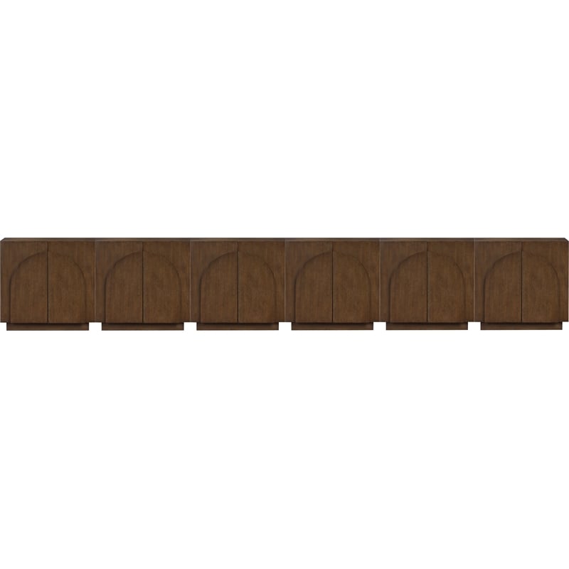 Meridian Furniture Navona Brown Oak Veneer Sideboard/Buffet
