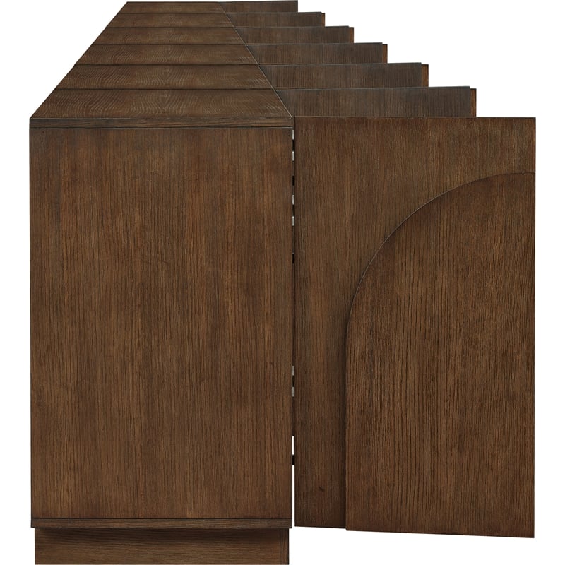 Meridian Furniture Navona Brown Oak Veneer Sideboard/Buffet