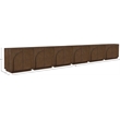 Meridian Furniture Navona Brown Oak Veneer Sideboard/Buffet