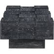 Meridian Furniture Anzio Black Oak Veneer Coffee Table
