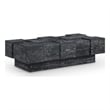 Meridian Furniture Anzio Black Oak Veneer Coffee Table