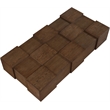 Meridian Furniture Anzio Brown Oak Veneer Coffee Table