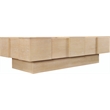 Meridian Furniture Anzio Natural Oak Veneer Coffee Table