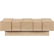Meridian Furniture Anzio Natural Oak Veneer Coffee Table