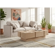 Meridian Furniture Anzio Natural Oak Veneer Coffee Table