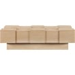 Meridian Furniture Anzio Natural Oak Veneer Coffee Table