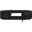 Meridian Furniture Moana Black Wood Storage Coffee Table