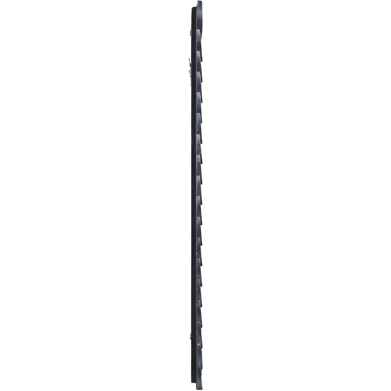 Meridian Furniture Revolve Black Oak Veneer Mirror