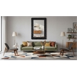 Meridian Furniture Revolve Black Oak Veneer Mirror