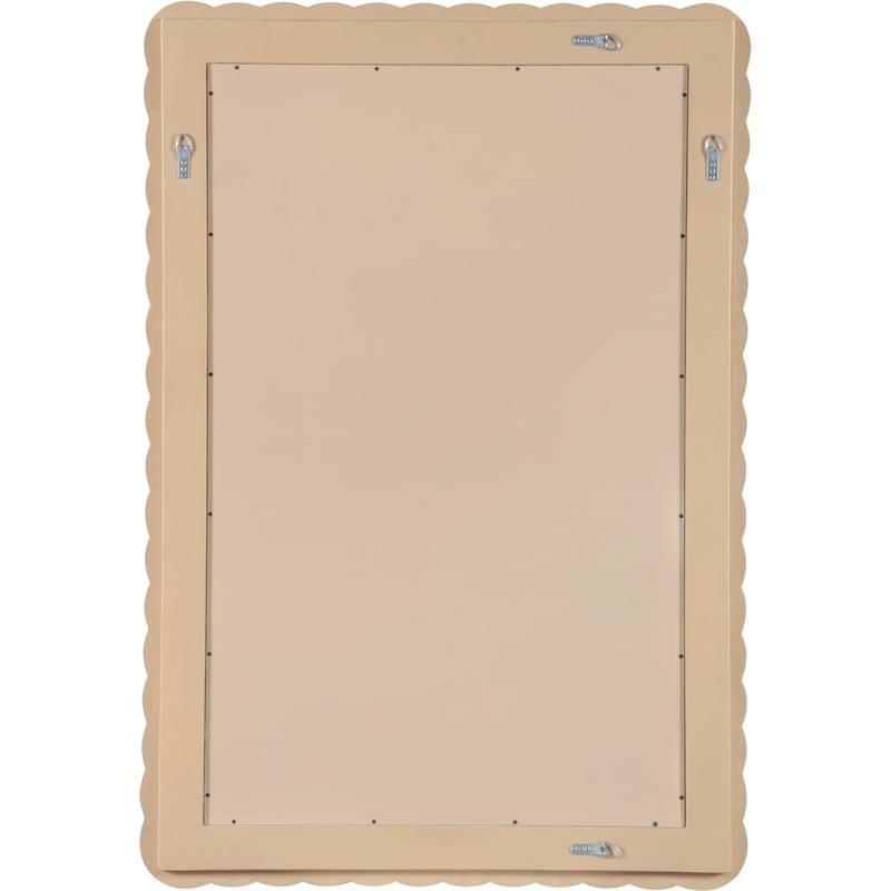 Meridian Furniture Revolve Natural Oak Veneer Mirror