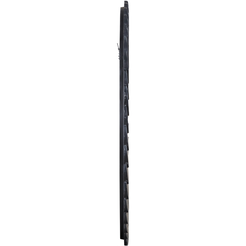 Meridian Furniture Revolve Black Oak Veneer Mirror