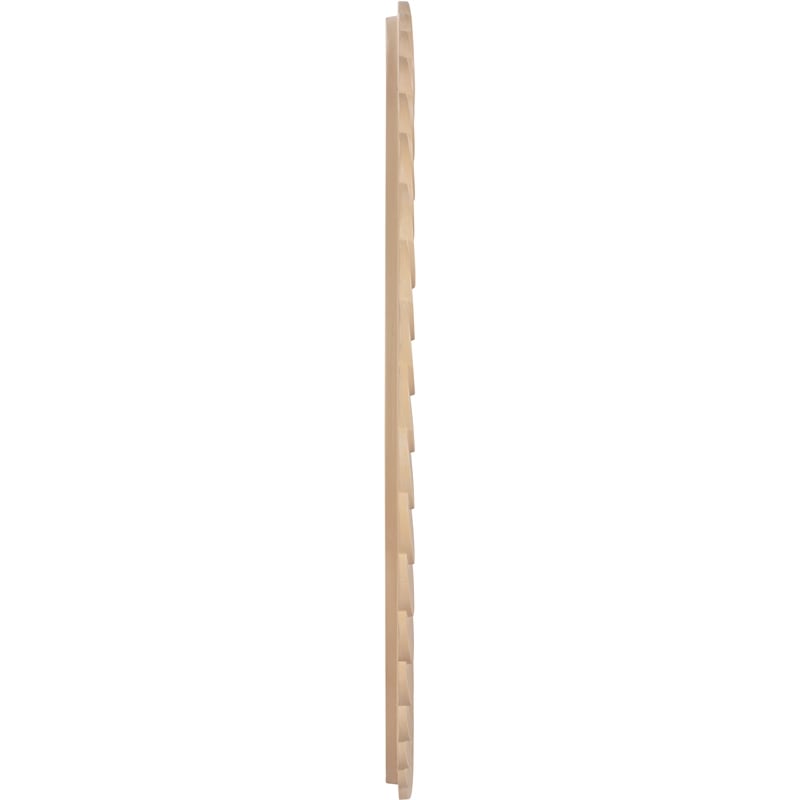 Meridian Furniture Revolve Natural Oak Veneer Mirror