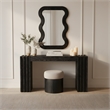 Meridian Furniture Bellagio Black Oak Veneer Mirror