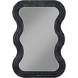 Meridian Furniture Bellagio Black Oak Veneer Mirror