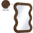 Meridian Furniture Bellagio Brown Oak Veneer Mirror