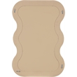 Meridian Furniture Bellagio Natural Oak Veneer Mirror