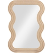 Meridian Furniture Bellagio Natural Oak Veneer Mirror