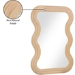 Meridian Furniture Bellagio Natural Oak Veneer Mirror