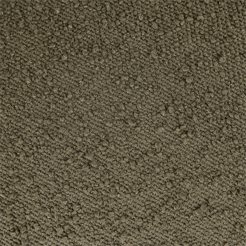 Meridian Furniture Apollo Olive Boucle Fabric Bench