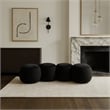 Meridian Furniture Apollo Black Velvet Bench