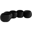 Meridian Furniture Apollo Black Velvet Bench