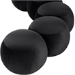 Meridian Furniture Apollo Black Velvet Bench