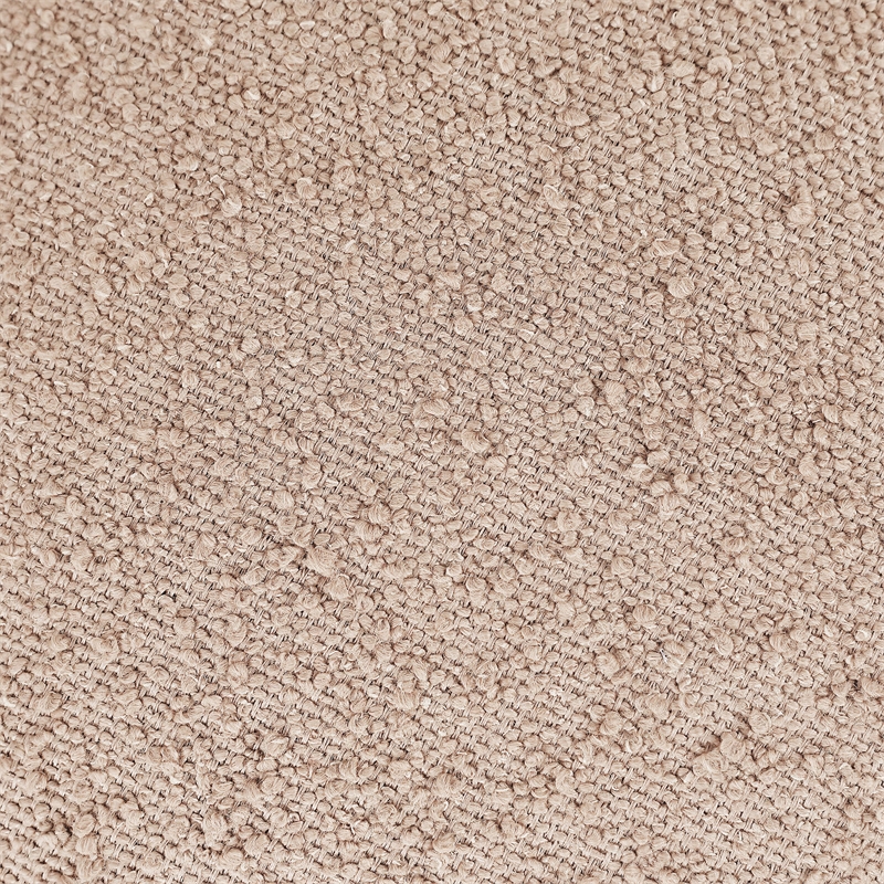 Meridian Furniture Apollo Beige Boucle Fabric Bench