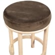 Meridian Furniture Monette Brown Velvet Counter Stool
