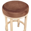 Meridian Furniture Monette Cognac Velvet Counter Stool
