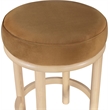 Meridian Furniture Monette Saddle Velvet Counter Stool